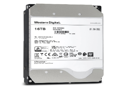 Western Digital 16 ТБ корпоративный жесткий диск WUH721816ALE6L4  CMR SATA 6 Гбит/с Ultrastar хранение центров данных