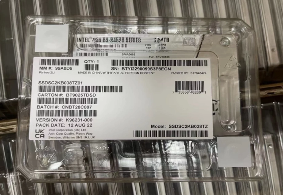 How the Intel SSDSC2KB038TZ01 Enhances Data Center Efficiency and Reliability